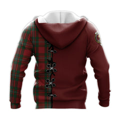 MacGregor Tartan Hoodie - Lion Rampant And Celtic Thistle Style