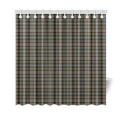 Mackenzie Weathered Tartan Shower Curtain