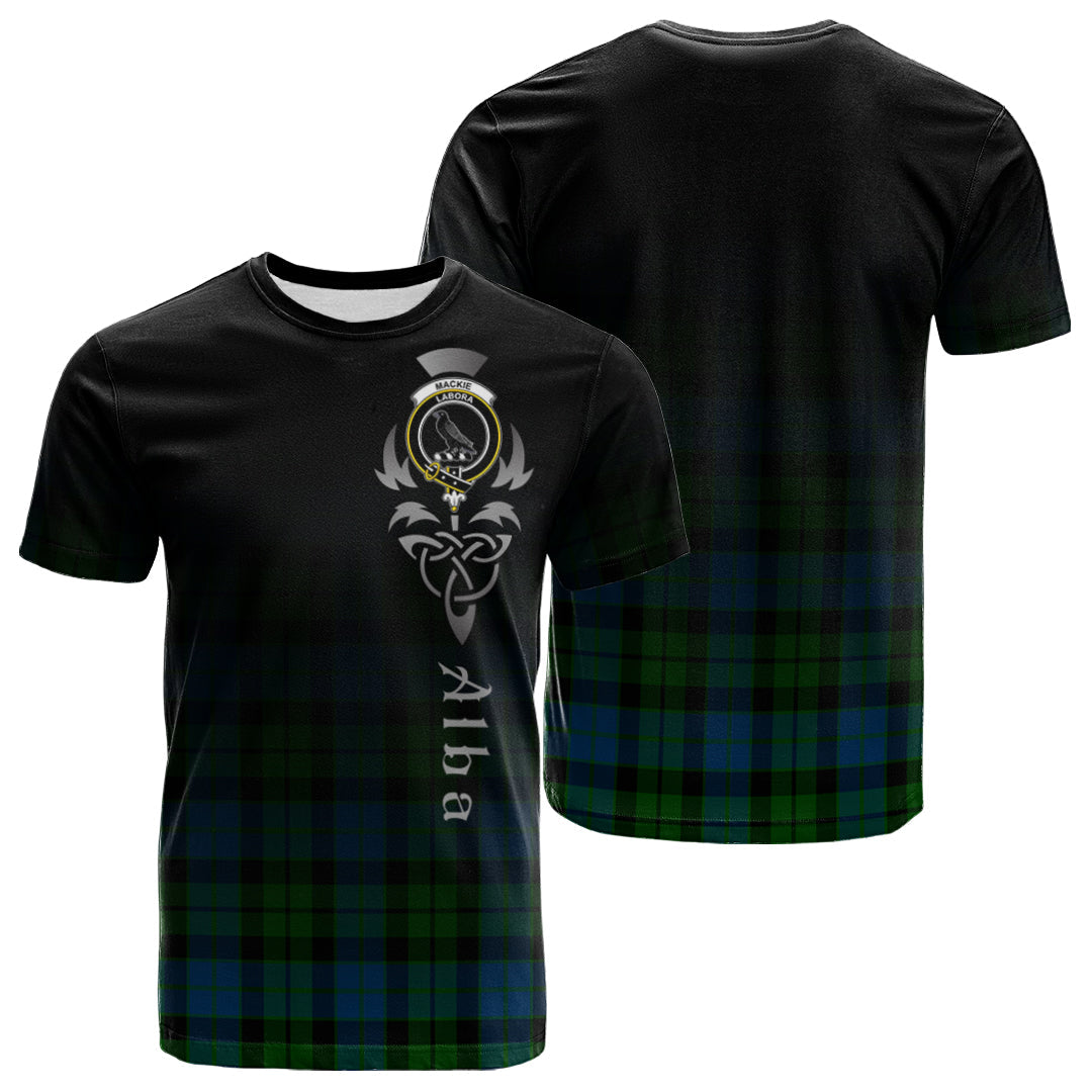 MacKie Tartan Crest T-shirt - Alba Celtic Style