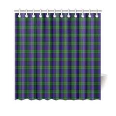 Mackinlay Modern Tartan Shower Curtain