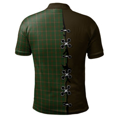 MacKinnon Hunting Tartan Polo Shirt - Lion Rampant And Celtic Thistle Style