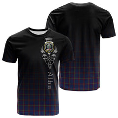 MacLaine Of Lochbuie Tartan Crest T-shirt - Alba Celtic Style
