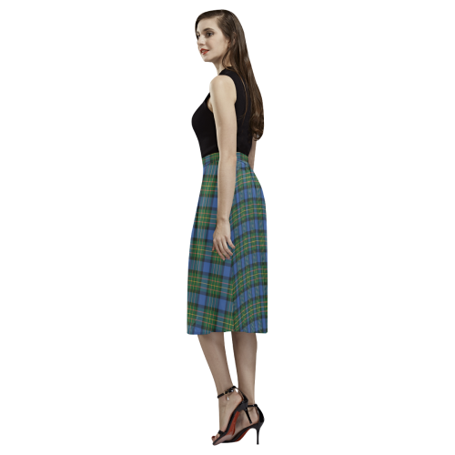 MacLaren Ancient Tartan Aoede Crepe Skirt