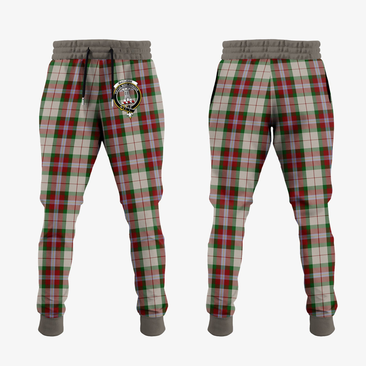 MacLean Dress Tartan Crest Jogger Sweatpants