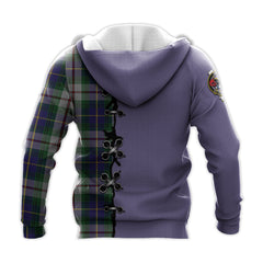 MacLeod Of Californian Tartan Hoodie - Lion Rampant And Celtic Thistle Style