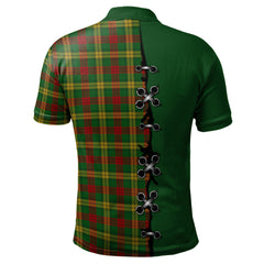 MacMillan Society of Glasgow Tartan Polo Shirt - Lion Rampant And Celtic Thistle Style