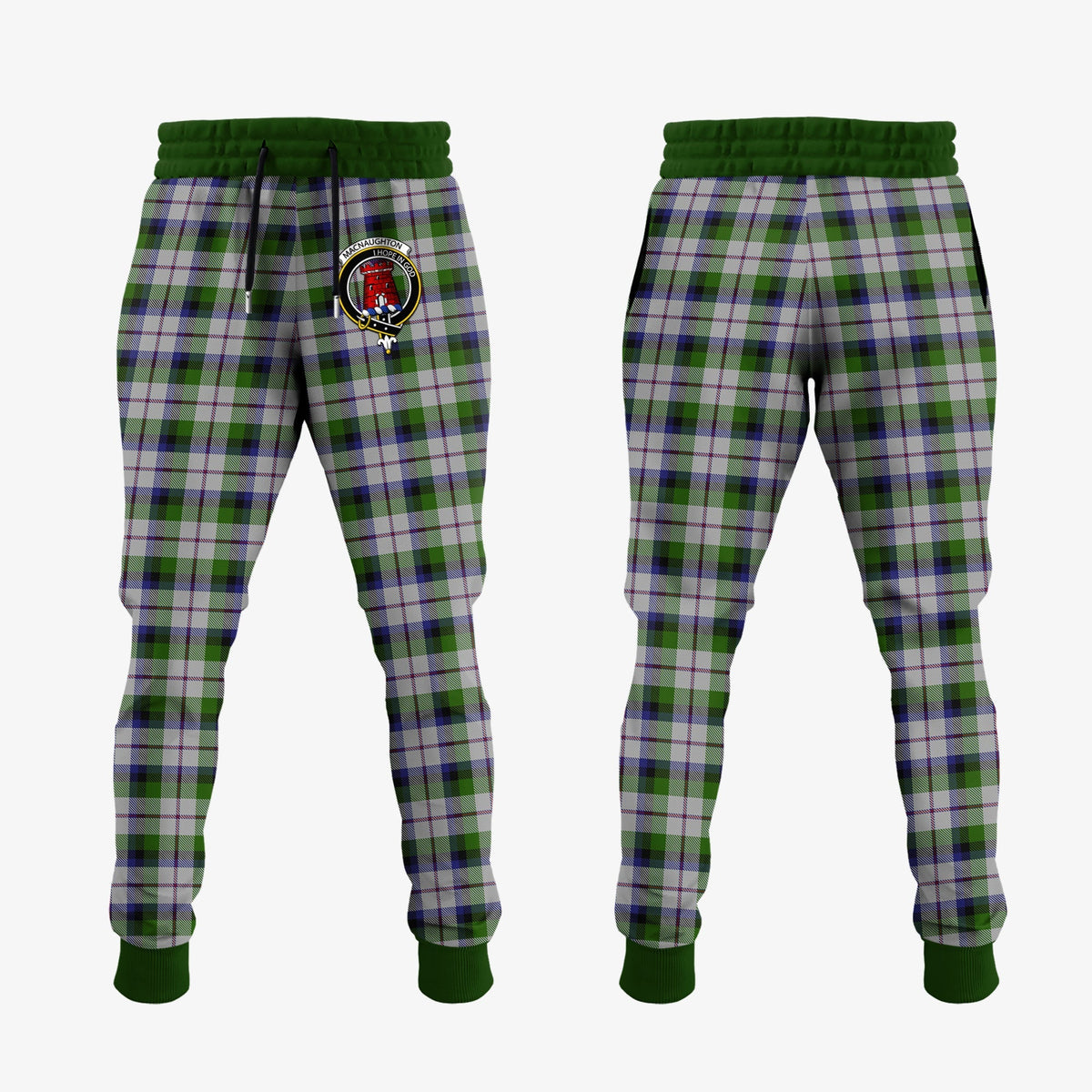 MacNaughton Dress Tartan Crest Jogger Sweatpants