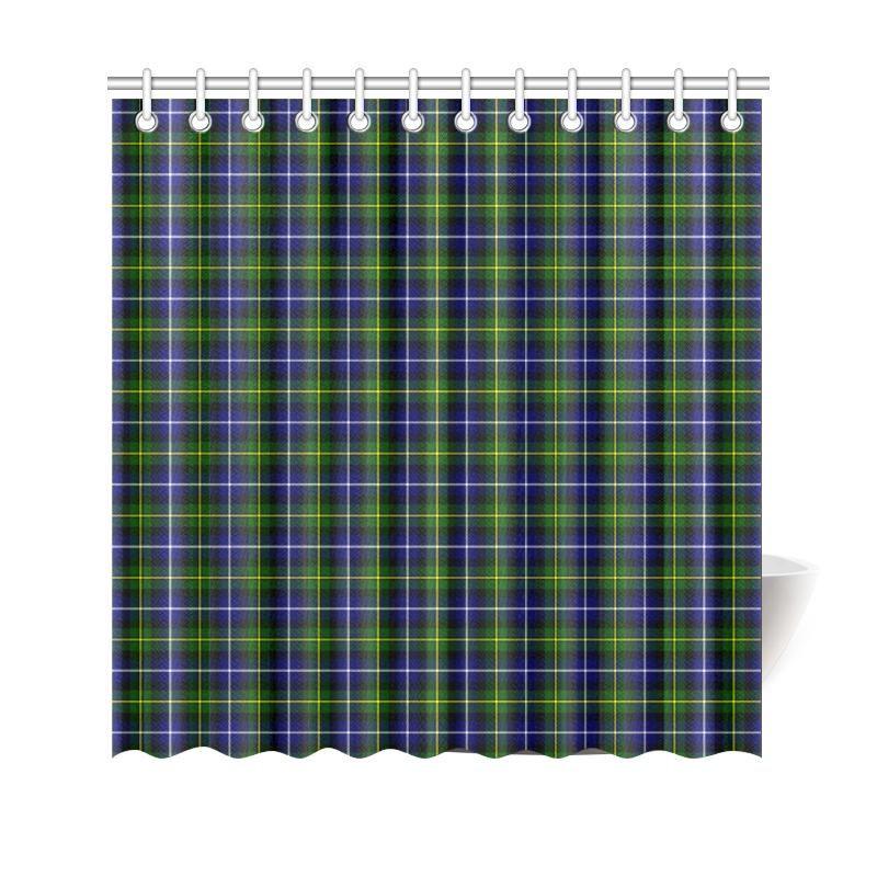 Macneill Of Barra Modern Tartan Shower Curtain