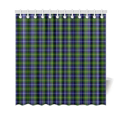 Macneill Of Barra Modern Tartan Shower Curtain