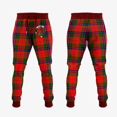 MacNicol Of Scorrybreac Tartan Crest Jogger Sweatpants