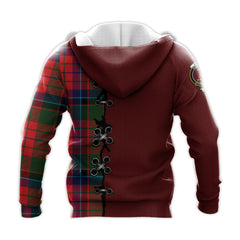 MacNicol of Scorrybreac Tartan Hoodie - Lion Rampant And Celtic Thistle Style