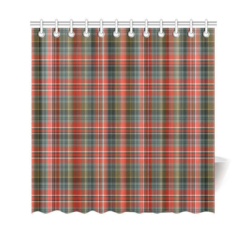 Macpherson Weathered Tartan Shower Curtain