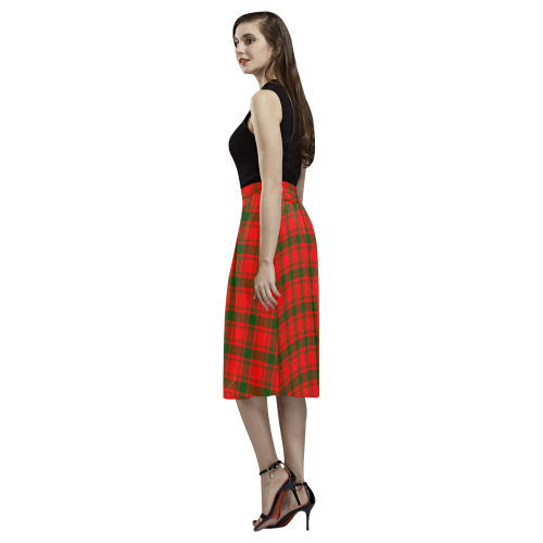 MacQuarrie Modern Tartan Aoede Crepe Skirt