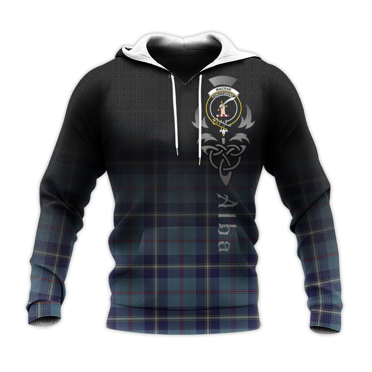 MacRaes Of America Tartan Hoodie - Alba Celtic Style