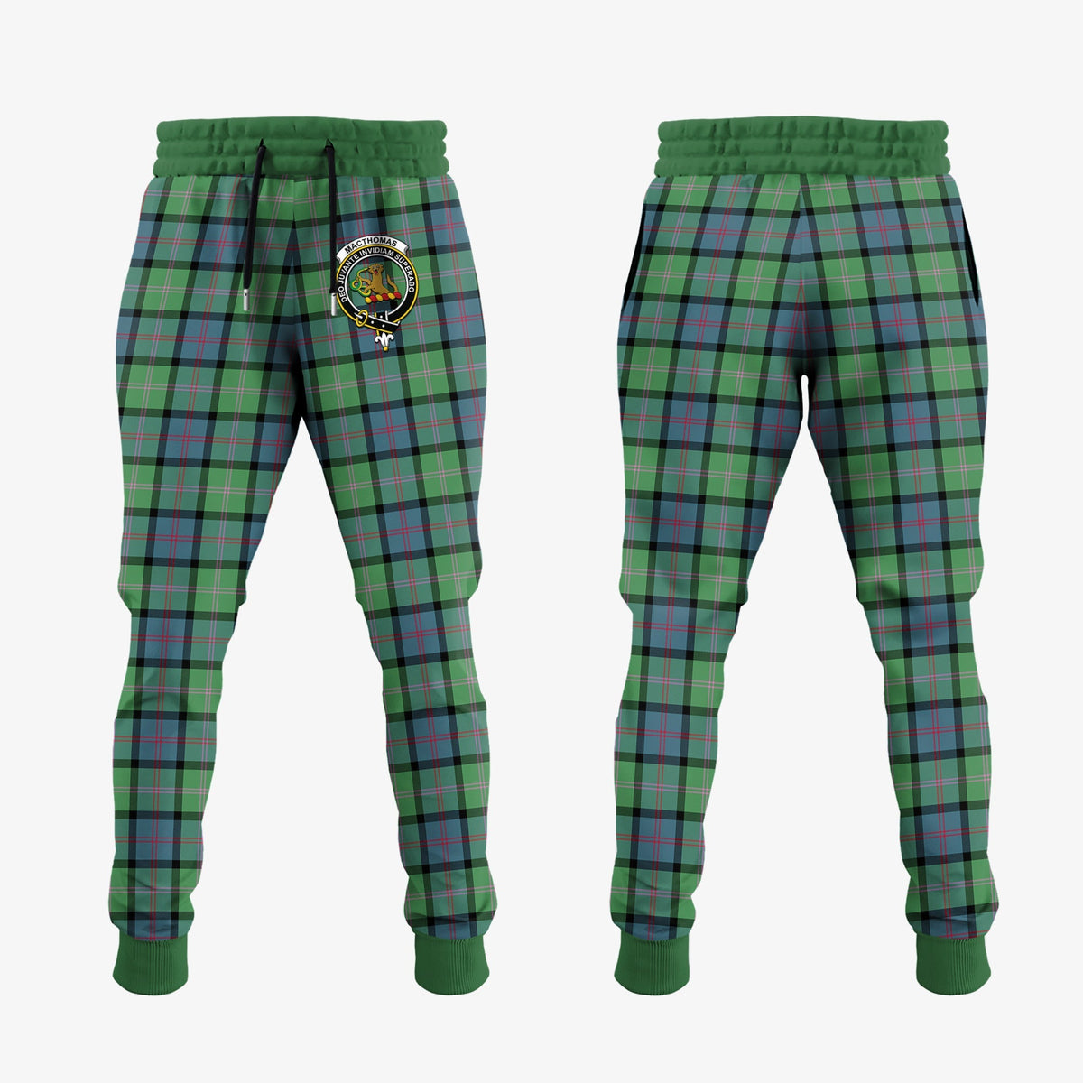 MacThomas Ancient Tartan Crest Jogger Sweatpants