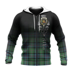 MacThomas Ancient Tartan Hoodie - Alba Celtic Style