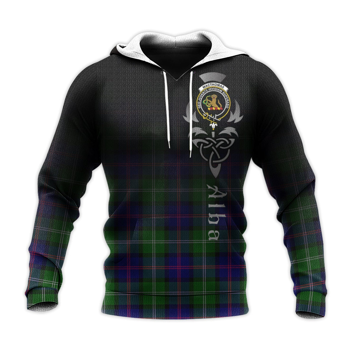 MacThomas Modern Tartan Hoodie - Alba Celtic Style