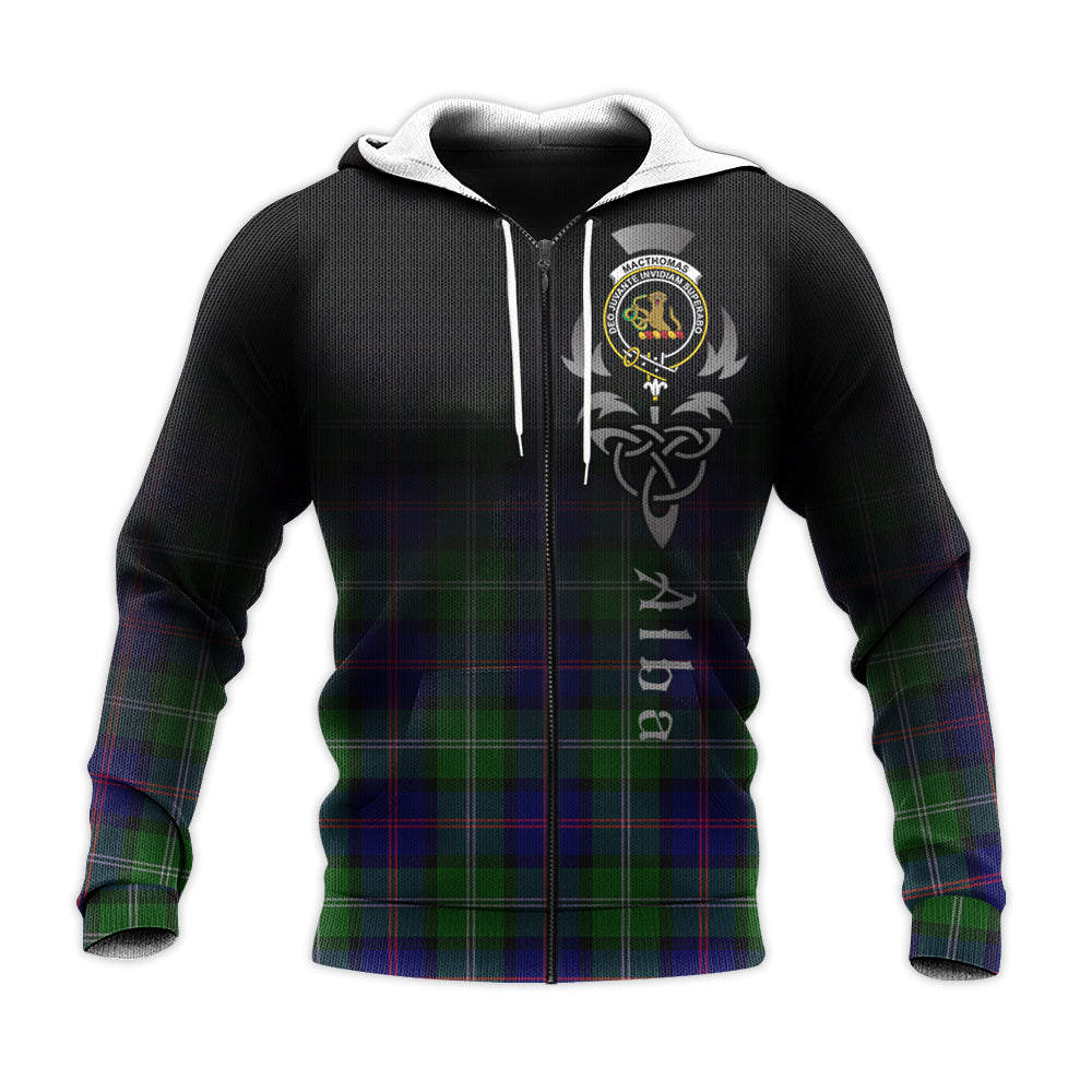 MacThomas Modern Tartan Hoodie - Alba Celtic Style