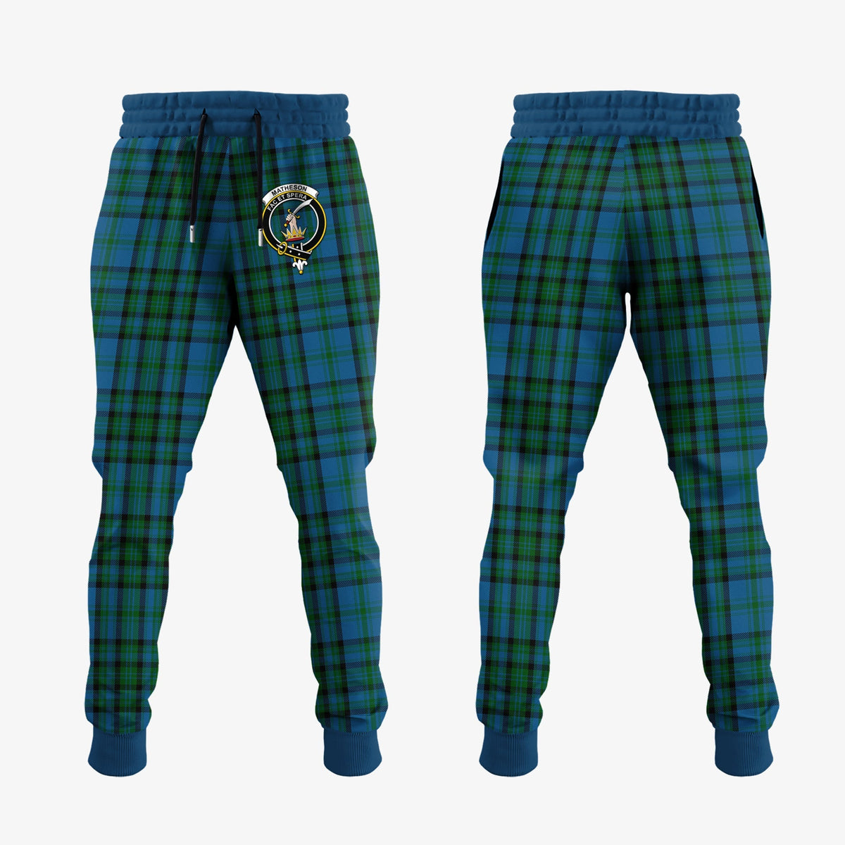Matheson Hunting Tartan Crest Jogger Sweatpants