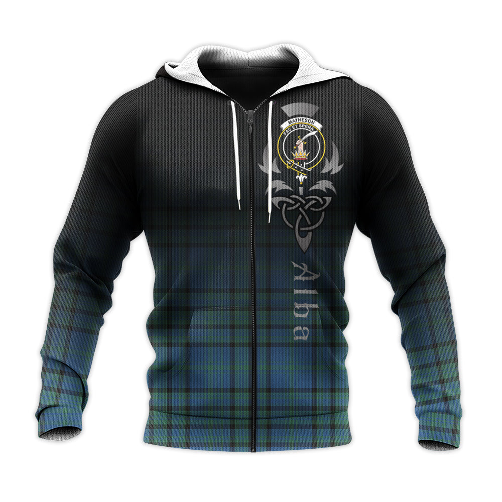 Matheson Hunting Ancient Tartan Hoodie - Alba Celtic Style