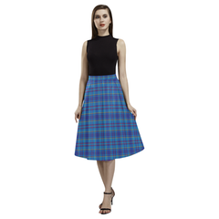 Mercer Modern Tartan Aoede Crepe Skirt