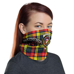 Buchannan Tartan Crest Neck Gaiter - Bandana