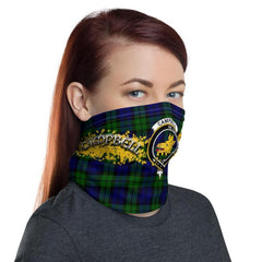 Campbell Tartan Crest Neck Gaiter - Bandana