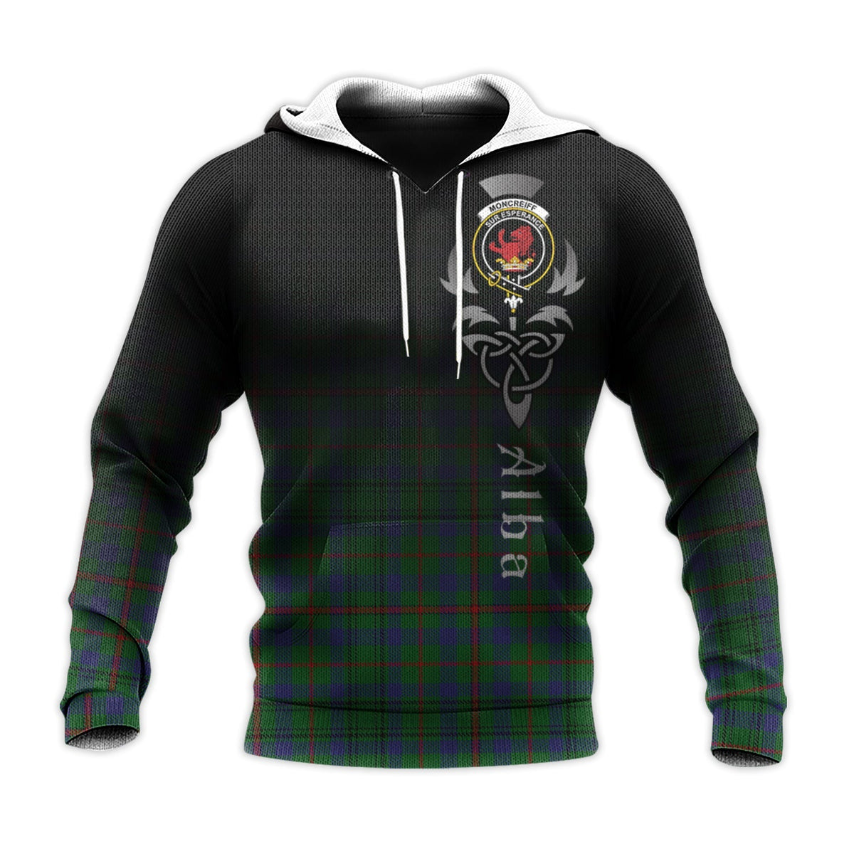 Moncrieff Of Atholl Tartan Hoodie - Alba Celtic Style