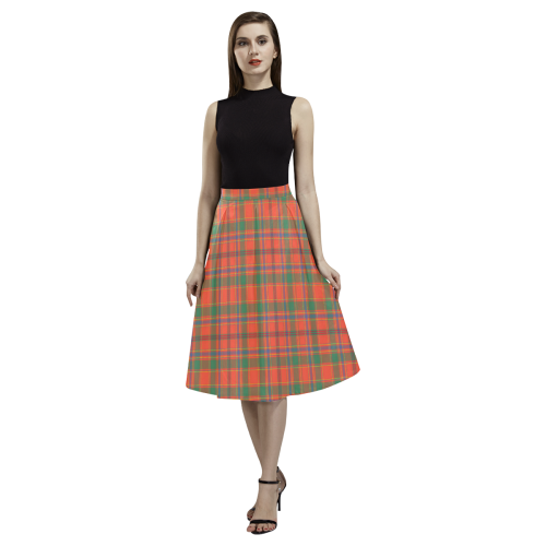 Munro Ancient Tartan Aoede Crepe Skirt