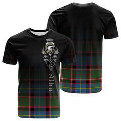 Norvel Tartan Crest T-shirt - Alba Celtic Style
