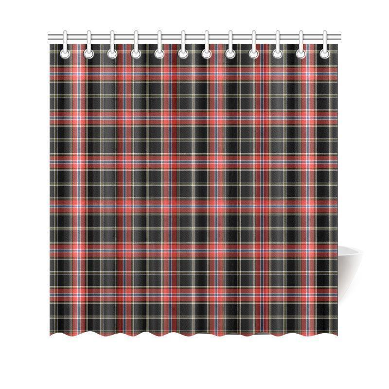 Norwegian Night Tartan Shower Curtain