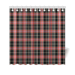 Norwegian Night Tartan Shower Curtain