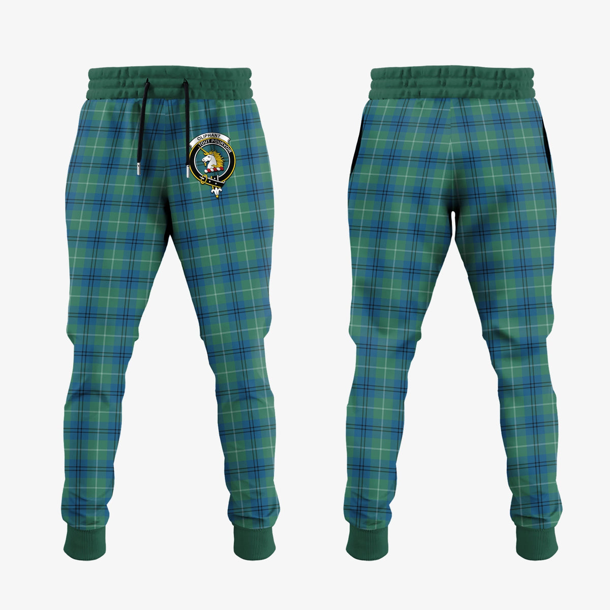 Oliphant Ancient Tartan Crest Jogger Sweatpants