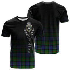Paterson Tartan Crest T-shirt - Alba Celtic Style