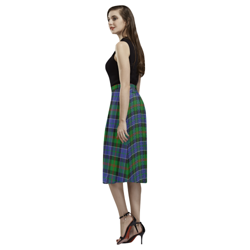 Paterson Tartan Aoede Crepe Skirt