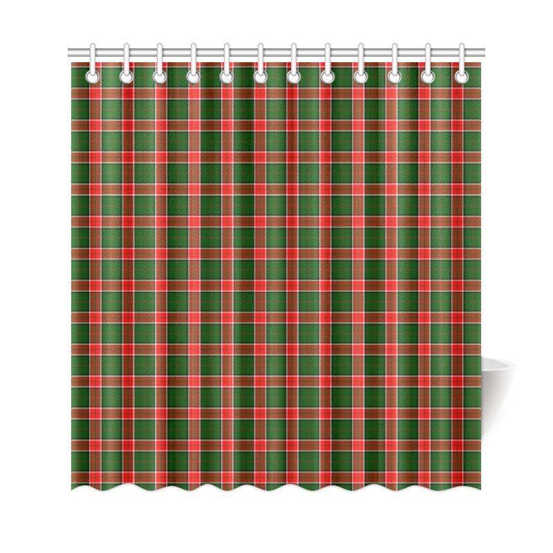 Pollock Modern Tartan Shower Curtain