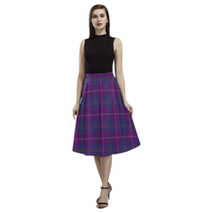 Pride of Glencoe Tartan Aoede Crepe Skirt