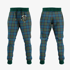 Ralston UK Tartan Crest Jogger Sweatpants