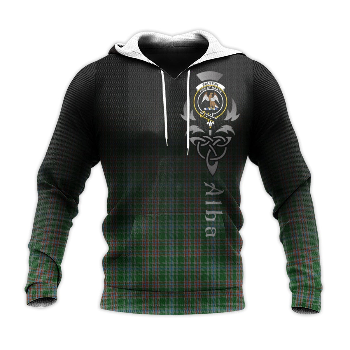 Ralston USA Tartan Hoodie - Alba Celtic Style