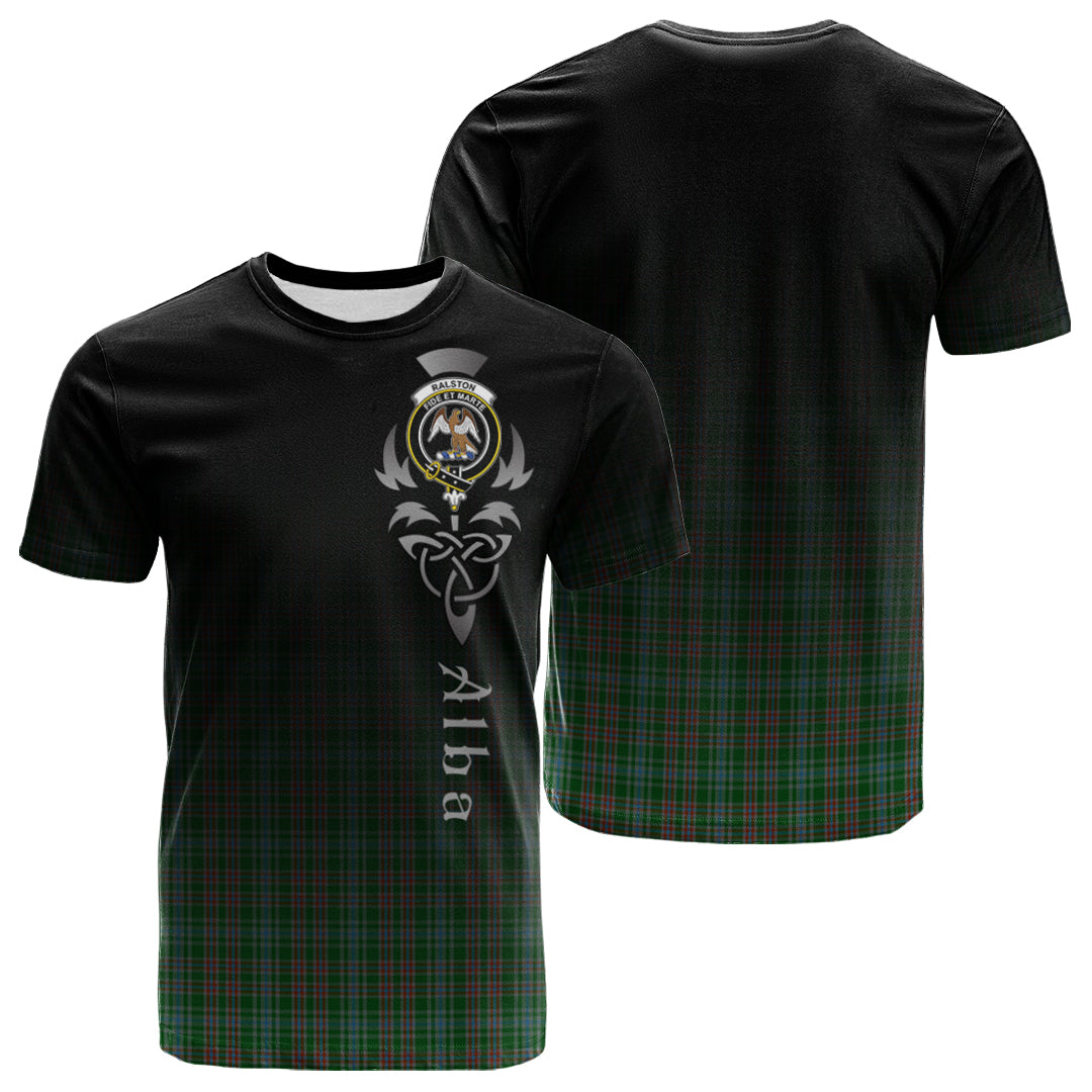 Ralston USA Tartan Crest T-shirt - Alba Celtic Style