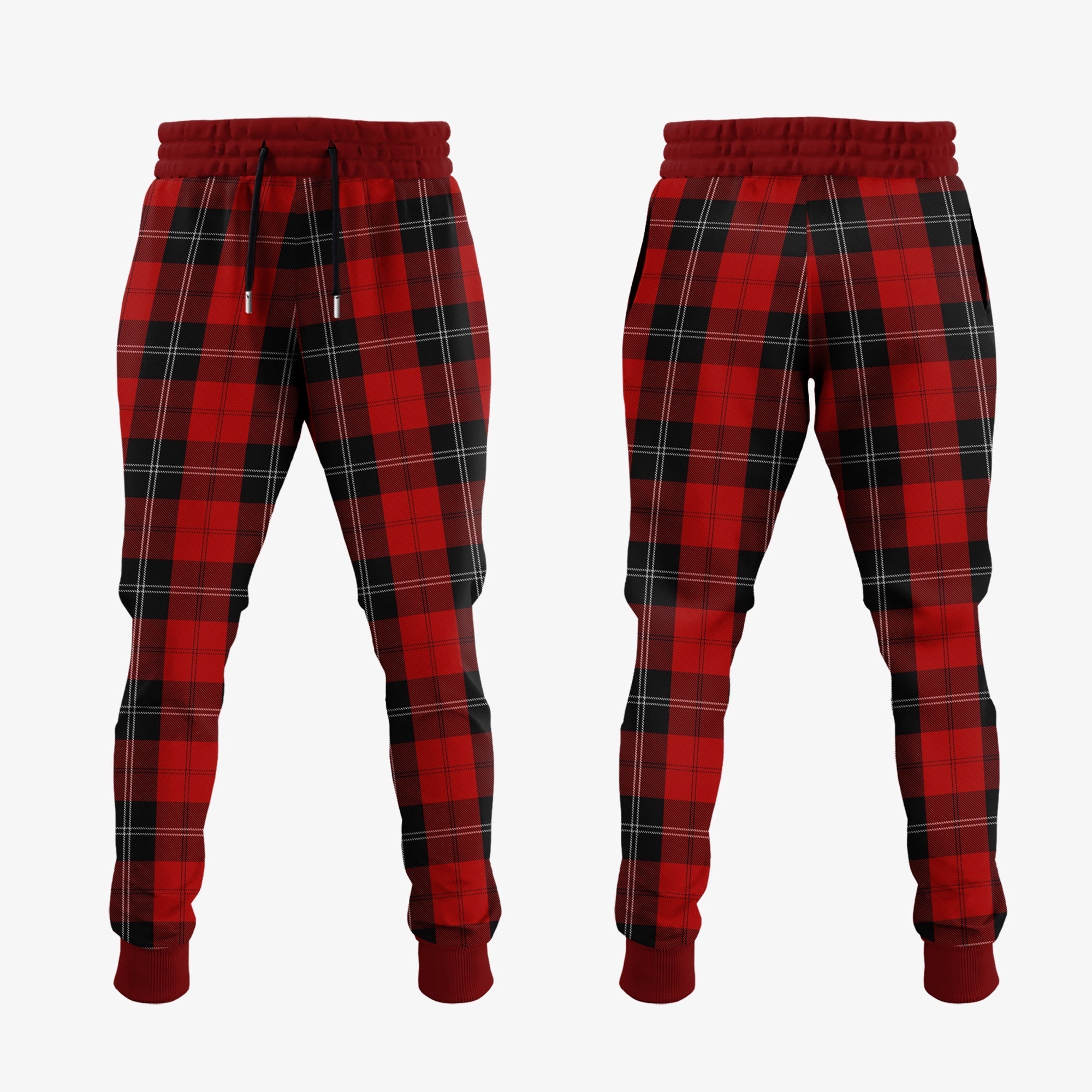 Ramsay Tartan Crest Jogger Sweatpants