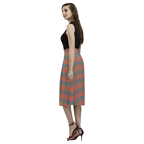 Robertson Ancient Tartan Aoede Crepe Skirt