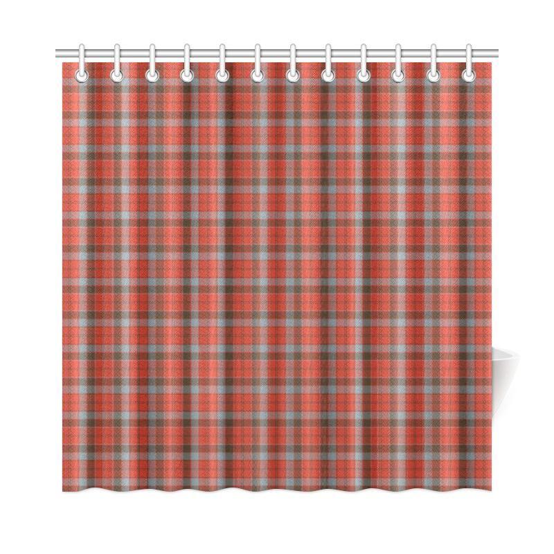 Robertson Weathered Tartan Shower Curtain