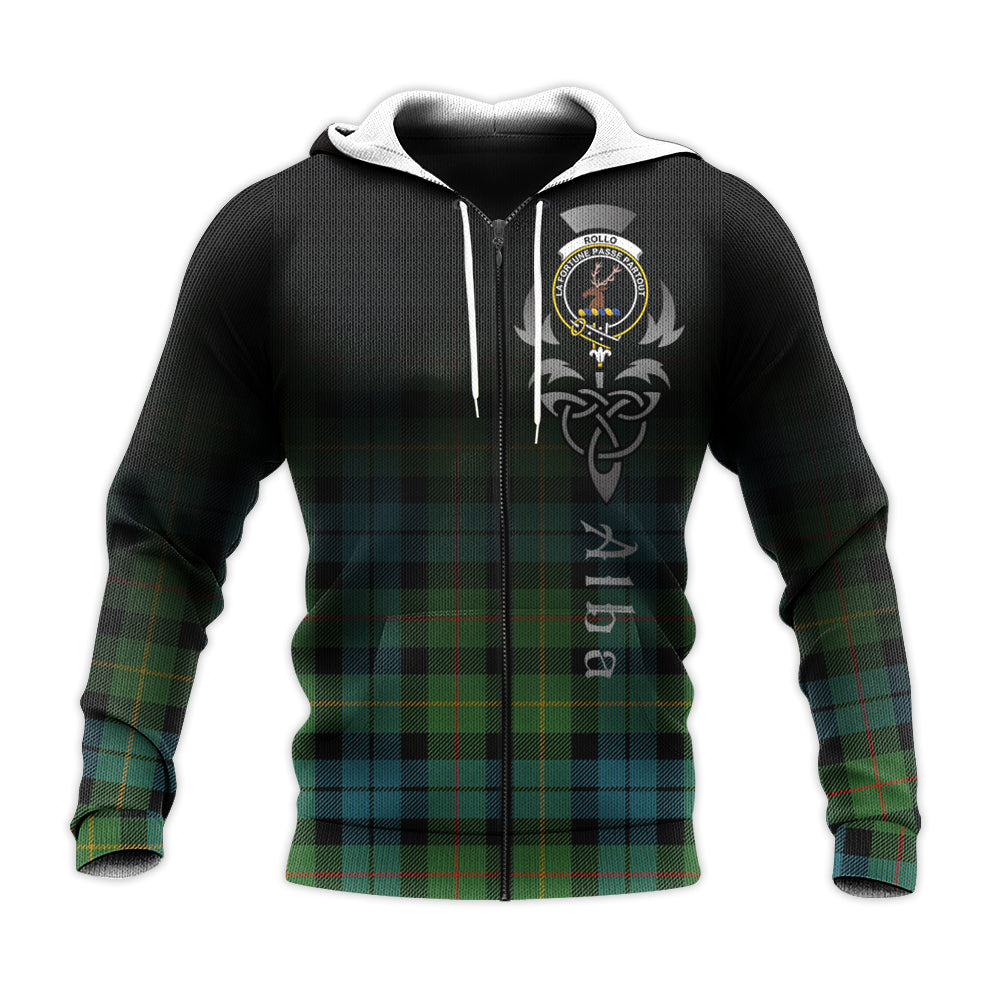 Rollo Ancient Tartan Hoodie - Alba Celtic Style