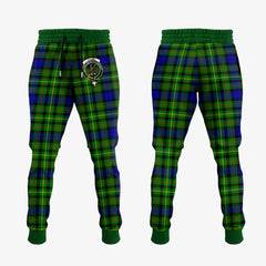 Rollo Modern Tartan Crest Jogger Sweatpants