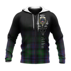 Rose Hunting Tartan Hoodie - Alba Celtic Style