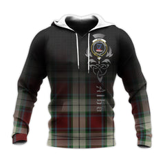 Rose White Dress Tartan Hoodie - Alba Celtic Style