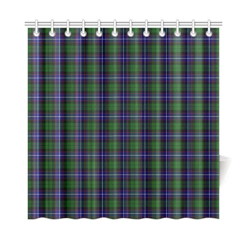 Russell Modern Tartan Shower Curtain