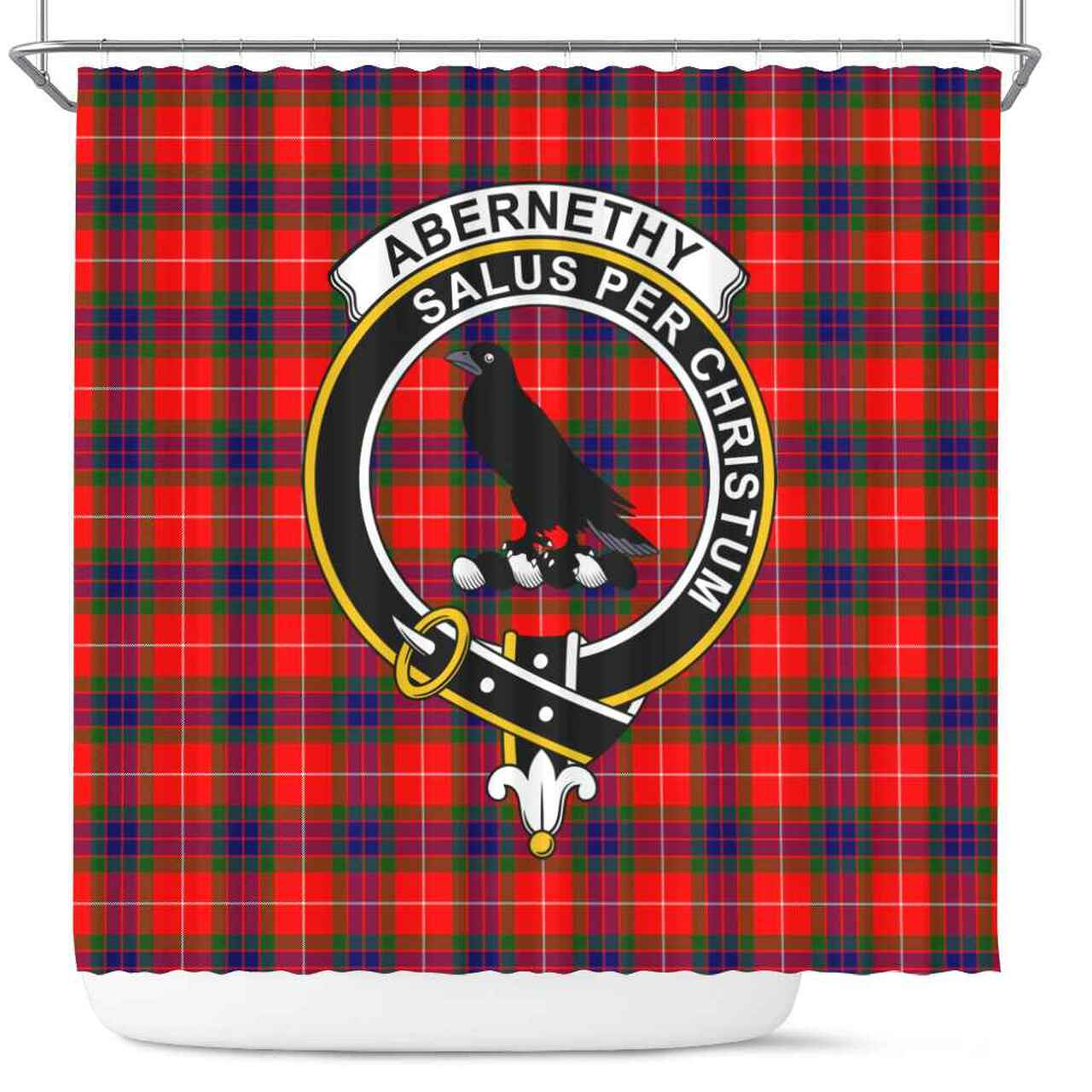 Abernethy Tartan Crest Shower Curtain