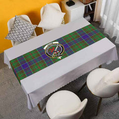 Adam Tartan Crest Table Runner - Cotton table runner